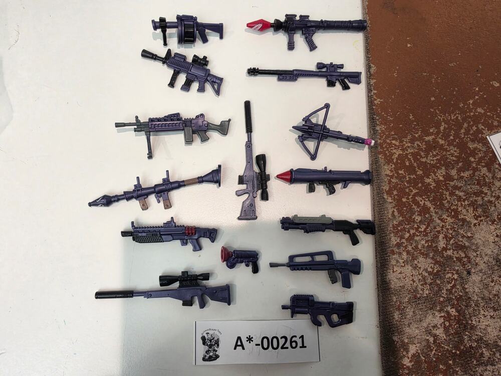 Fortnite Purple Weapons Accessory Bundle Lot